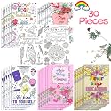 Eaasty 30 Pcs Inspirational Coloring Book Bulk Mandala Mini Activity Books