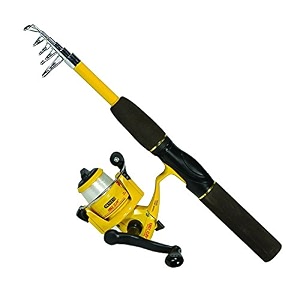 eagle claw pack-it spin combo telescopic rod 1 piece