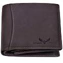 Eagle Crest Nova Vintage Dark Brown Leather Wallet for Men