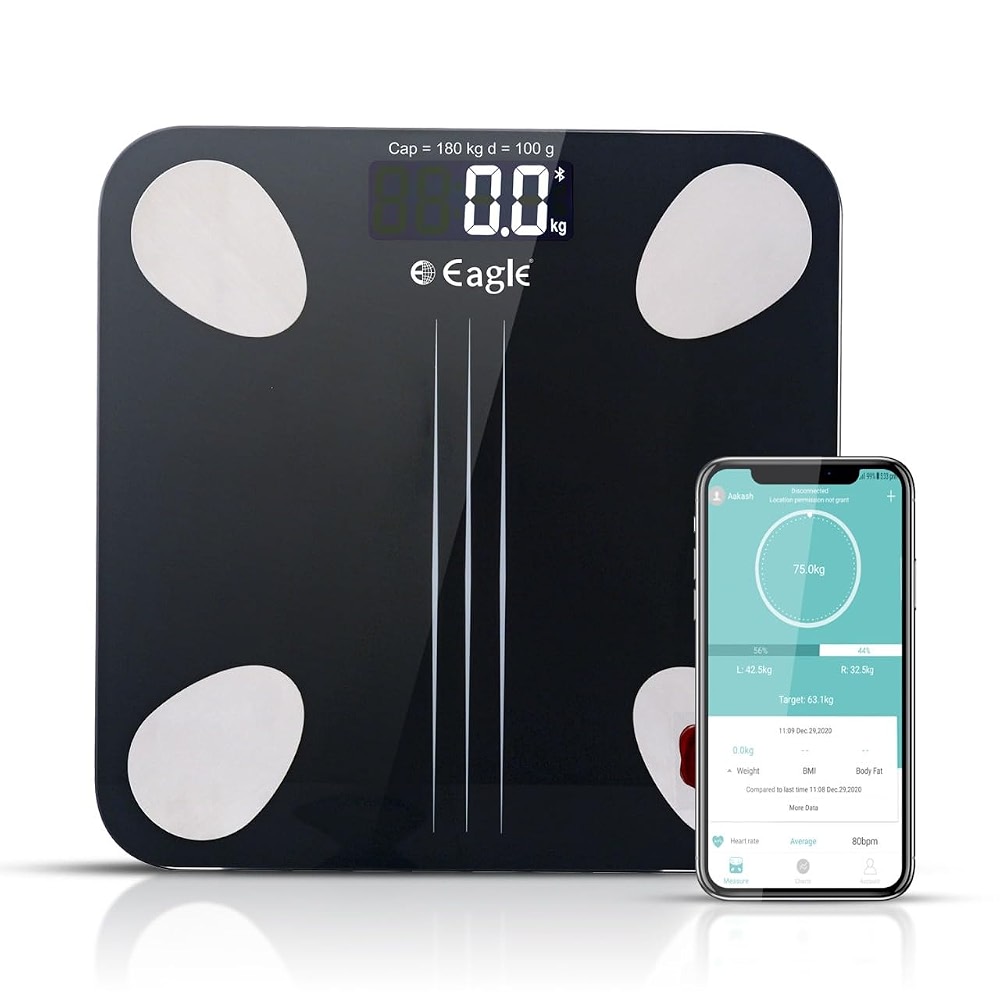 Eagle Weighing Scale For Body Weight with Upto 200 kg Capacity & 100g ...
