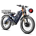 eAhora 2026 Romeo Pro 3/2 52-46Mph Electric Bike for Adults 6000W/4000W/2500W Dual Motor Ebike 60V/80Ah 52V/70Ah Long Range Fat Tire Full Suspension Electric Mountain Bicycle