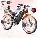eAhora 2026 Romeo Pro 3/2 52-46Mph Electric Bike for Adults 6000W/4000W/2500W Dual Motor Ebike 60V/80Ah 52V/70Ah Long Range Fat Tire Full Suspension Electric Mountain Bicycle