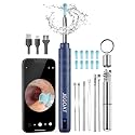 JEGOAT Ear Wax Removal, 1296P Ear Cleaner HD Camera, FSA&amp;HSA Midnight Blue