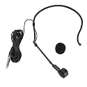Earhook Microphone Headworn Microphone, Dynamic Wired Headset Mic with 6.35mm Interface, Adjustable Ear Hook Mic for Karaoke Speakers Amplifiers Teaching, Portable Earset
