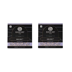 earl grey black tea bags high caffeine  citrusy earl grey tea leaves wpure bergamot oil  individually wrapped pyramid tea bags mild amprefreshing flavour - 30 tea bags