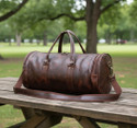 EARLYHEX Premium Leatherite Travel Gym Duffle