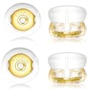 Earring Backs Replacements,18K Gold Flat Earring Backs for Droopy Ears