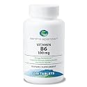 Vitamin B6 Energy Supplement Men Women 100mg 250 Tablets