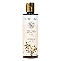 Earth Like 100% Pure Cold Pressed Almond Oil 200ml | Natural Nourishing Oil for Hair Softening, Skin Hydration &amp; Under-Eye Moisturizing | Paraben-Free, Sulfate-Free &amp; Multi-Purpose Beauty Oil