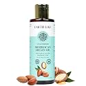 EARTH LIKE 100% Pure Moroccan Argan Oil 100ml – Cold Pressed Hair and Skin Oil for Shine, Softness &amp; Hydration | Lightweight, Non-Greasy Beauty Oil for Face, Hair &amp; Body