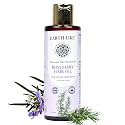 Earth Like Natural Rosemary Hair Oil for Hair Growth &amp; Strong Roots | Herbal Scalp Nourishment with Rosemary Extract | Paraben &amp; Sulfate Free Hair Oil for Soft, Smooth &amp; Shiny Hair – 100ml