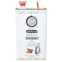 EARTH LIKE Wood Pressed Groundnut/Peanut Oil (5 Litre) - Virgin Cold Pressed, Chemical-Free &amp; Unadulterated Kachi Ghani Peanut Oil for Healthy Cooking, Frying &amp; Wellness