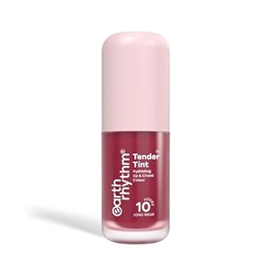 earth rhythm lip amp cheek tint  10 hour wear 100 plant-based pigments no silicones no mineral oil - brandy