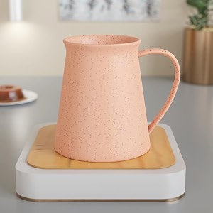 the earth store pink meadow coffee mug - 320ml capacity microwave and dishwasher safe ceramic coffee mug perfect for every occasion set of 1