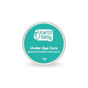 earthbaby 995 natural origin under eye dark circle remover cream for men and women reduces puffiness and dark cricles 6g