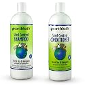 earthbath Green Tea &amp; Awapuhi Shed Control Dog Shampoo, 16 Oz (1 Set)