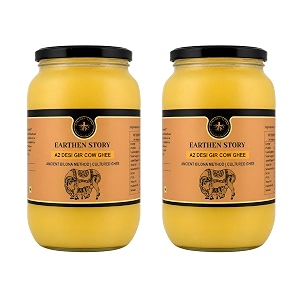 earthen story a2 cow ghee made with curd 2l