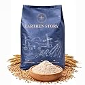 Earthen Story Certified Organic Khapli Atta 5kg | Stoneground Khapli Wheat Flour | Low Gluten, High Fiber for easy digestion, Diabetic-Friendly
