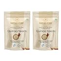 Earthen Story Certified Organic Raw Quinoa Seeds 1kg (500g x 2) | Lab Tested for 200+ Pesticides | NPOP Approved &amp; Traceable with Transaction Certificate | Gluten-Free, High Protein &amp; Fibre