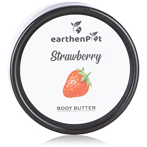 strawberry body butter for deep moisturizing 200 g
