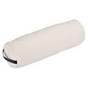 EARTHLITE Bolster Pillow Fluffy – Durable Massage Bolster, 100% PU Upholstery incl. Strap Handle/Professional Quality for Massage Tables/Back Pain Relief