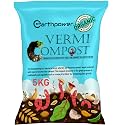 EARTHPOWER Vermicompost Fertilizer Manure For Plants 5 Kg |Vermi compost for plant| Organic Manure for Plants | Fertilizer for Home Gardening | Natural Booster for Flowering Plant 5Kg