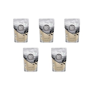 earthroot natural amaranth rajgira gluten-free ancient grain high in protein iron amp fibre  ideal for fasting rotis porridge amp healthy snacks pack of 5 1 kg each