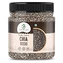 Earthy Eats Premium Chia Seeds 400g – Natural Raw Chia Seed for Drinks, Smoothies &amp; Puddings | Rich in Calcium, Protein &amp; Fiber, Omega 3 and Antioxidant | Easy to Soak &amp; Mix For Daily Use &amp; Recipes