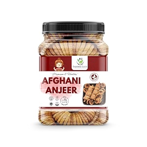 earthy eats premium anjeer dry fruit 500gm  afghani anjeer  rich source of vitamins dietary fiber pack of 1
