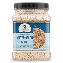 Earthy Eats Watermelon Seeds 500 Gm | Lightly Roasted &amp; Ready to Eat | Ideal for Snacking, Topping Salads, Baking &amp; More | Resealable Pack for Convenience | Vegetarian Product