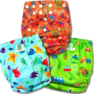 earthy lanes cloth diaper coversno inserts included adjustable washable and reusable 3months-3 years