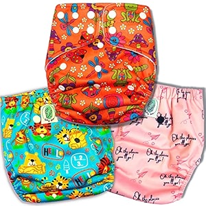 earthy lanes cloth diaper coversno inserts included adjustable washable and reusable 3months-3 years