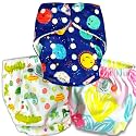Earthy Lanes Cloth Diaper Covers(No Inserts Included) Adjustable Washable and Reusable (3Months-3 Years)