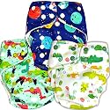 Earthy Lanes Unisex Cloth Diaper Covers(No Inserts Included) Adjustable Washable And Reusable (3Months-3 Years)