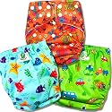 Earthy Lanes Cloth Diaper Covers(No Inserts Included) Adjustable Washable and Reusable (3Months-3 Years)