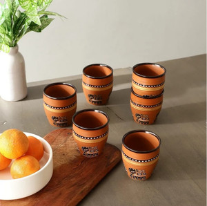 The Earthy Store Pack of 6 Ceramic