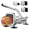 Eascandy French Fry Cutter, Heavy Duty Potato Slicer, Stainless Steel French Fries Cutter for Sweet Potato, Carrot, Yam, Cucumbers, 1/2&amp;3/8&amp;1/4 Cutter