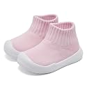 Eashi Baby Boy Girl Non-Skid Indoor Infant Walking Shoes Breathable Warm Elastic Sock Shoes with Memory Sole Protect Toes Outdoor Sneakers
