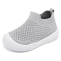 Eashi Baby Boy Girl Non-Skid Indoor Infant Walking Shoes Breathable Warm Elastic Sock Shoes with Memory Sole Protect Toes Outdoor Sneakers