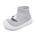 Eashi Baby Boy Girl Non-Skid Indoor Infant Walking Shoes Breathable Warm Elastic Sock Shoes with Memory Sole Protect Toes Outdoor Sneakers