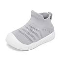 Eashi Baby Boy Girl Non-Skid Indoor Infant Walking Shoes Breathable Warm Elastic Sock Shoes with Memory Sole Protect Toes Outdoor Sneakers