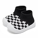 Eashi Baby Boy Girl Non-Skid Indoor Infant Walking Shoes Breathable Warm Elastic Sock Shoes with Memory Sole Protect Toes Outdoor Sneakers