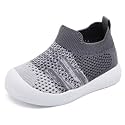 Eashi Baby Boy Girl Non-Skid Indoor Infant Walking Shoes Breathable Warm Elastic Sock Shoes with Memory Sole Protect Toes Outdoor Sneakers