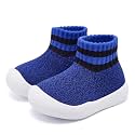 Eashi Baby Boy Girl Non-Skid Indoor Infant Walking Shoes Breathable Warm Elastic Sock Shoes with Memory Sole Protect Toes Outdoor Sneakers