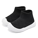 Eashi Baby Boy Girl Non-Skid Indoor Infant Walking Shoes Breathable Warm Elastic Sock Shoes with Memory Sole Protect Toes Outdoor Sneakers