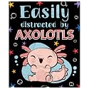 Easily Distracted by Axolotls Blanket Gifts for Girls Boys Women - Super Soft Cozy Warm Throw Sheet for Couch Bed Sofa Office Decor All Season 30"x40" Pets