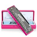 East top Blues Harmonica, Diatonic 10 Holes C Key Happy Harmonica Mouth Organ for Beginner,Kids,Children,Students,Gift