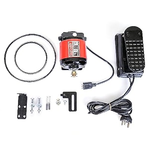 3 pin sewing machine motor with pedalsilai machine motor set accessories power  112 hp