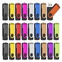 1GB 2.0 USB Flash Drive 100-Pack Thumb Drives Bulk with Lanyards