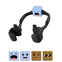 Stocking Stuffers for Teens Boys Girls Kids: Thumbs Up Lazy Phone Holder with Mood Cube Cell Phone Stand for Desk Gifts for Men Women Adults Kids Teenager Husband Wife Funny Gadgets Gift for Christmas